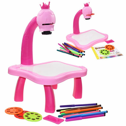 Leren tekenen - Painting projector