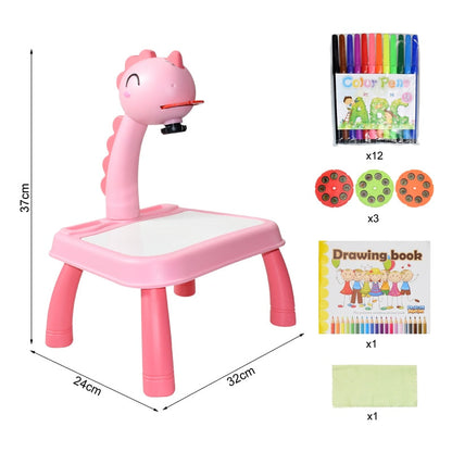 Leren tekenen - Painting projector