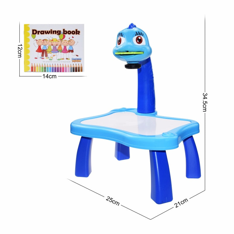 Leren tekenen - Painting projector
