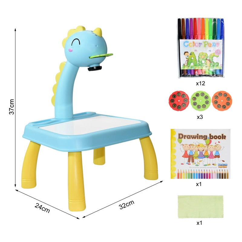 Leren tekenen - Painting projector